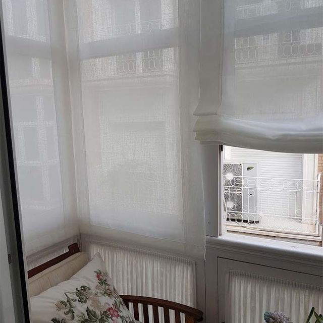 Ajuar Cortinas cortinas blancas 